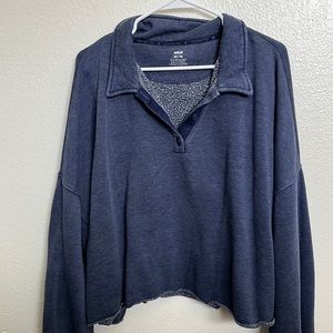 Aerie cropped sweatshirt